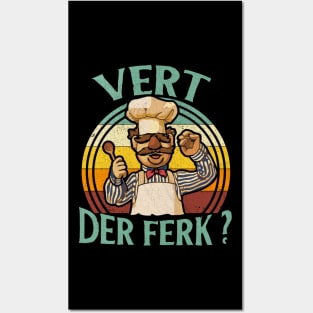 Swedish Chef RETRO Posters and Art